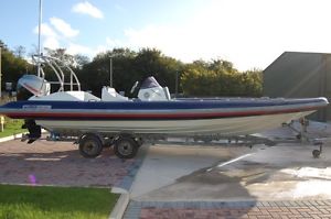 REVENGER 27′ RIB, MARINER 275HP VERADO OUTBOARD & TRAILER