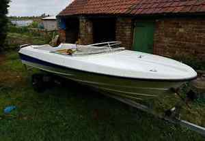 Rare Scorpio Powerboat Project with Galvanised Trailer