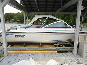 1994 DIXIE MARINE V19 CRUISER SKI FISHING BOAT +TRAILER MERCRUISER 3.0L 4 ENGINE