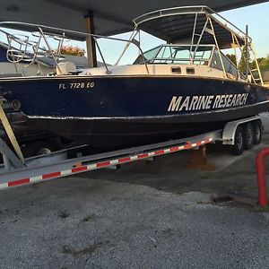 1973 32' CARRY EXPRESS OFFSHORE FISHING BOAT TWIN CUMMINS,700 GALLONS FUEL TANKS