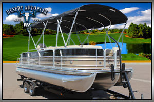 2016 Xcursion 23RFC 2.75 Performance Package Pontoon Boat 150HP Merc Brand New