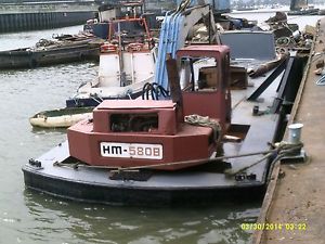 70ft x 14ft Pontoon - Dredger will be taken off - Ideal to convert to liveaboat