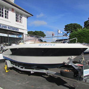 BELUGA 590 SPORTSBOAT WITH HONDA 115HP ON TRAILER