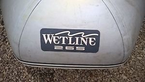 inflatable wetline 265 boat/dingy