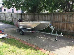 New Brooker Marine Roof Top Tinnie with Trailer and Accessories