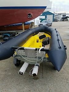 Avon Searider 4m project rib with trailer