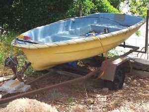 Boat and trailer