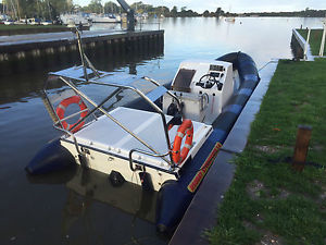 Redbay Stormforce 7.4m RIB – diesel inboard – 2 berth cabin