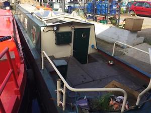 45 foot narrow boat BLACKADDER