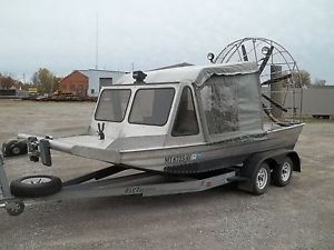 Airboat Iceboat 18ft GTO heated cab 383 Chevy