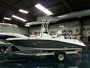 New Yamaha 190 Center Console Sport Fish Jet Boat Performance and shallow draft