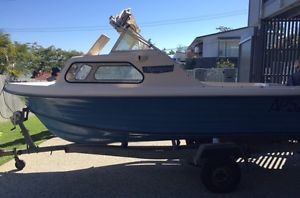 Boat and trailer