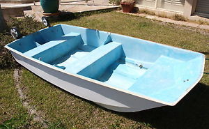 Tri Hull Dinghy Rowing Motor Boat Skiff