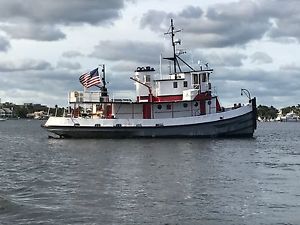 Tug Boat Live Aboard 72' All Steel Vessel Tugboat Livaboard