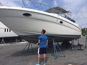 BOTH ENGINES AND OUTDRIVES COMPLETELY REBUILT!! - 2002 Sea Ray 290 Amberjack