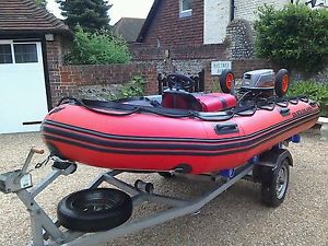 Quicksilver Power boat and Trailer