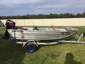 Savage Tinny and Dunbier Trailer