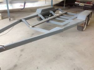 Unfinished boat trailer