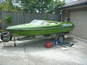 Pride Cheetah ski boat mercury 65hp