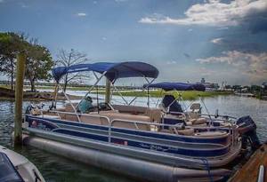 2015 Sun Tracker Fishing Barge XP3 Tritoon