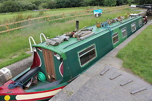 46' Narrowboat Ideal Live Aboard Cruiser Stern by Coles Morton