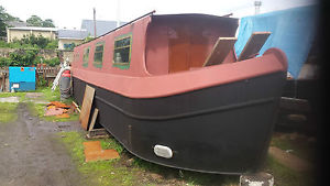 Canal boat, Narrow boat unfinished project.