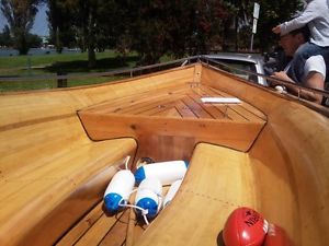 GERMAN HANDCRAFTED WOODEN BOAT