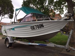 Boat aluminium boat 2006 sea jay with Tohatsu 50hp