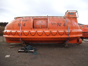 LIFEBOAT FOR CONVERSION TO CANAL BOAT