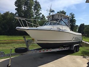 1996 Robalo Walk Around Cuddy with twin counter rotating Mercury 225's