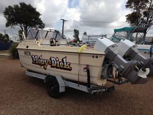 Markham Whaler Cat Hull for off shore fishing!