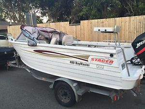 2006 STACER 480 ALUMINIUM BOAT