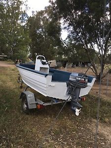 Fishing aluminium boat