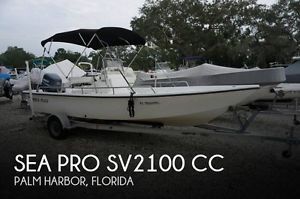 2002 Sea Pro SV2100 CC