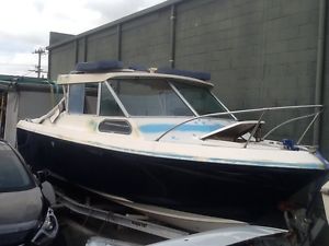 CARIBBEAN REEF RUNNER HARDTOP, 21FT,1999,V8,REGO,2009 AL/TRAILER