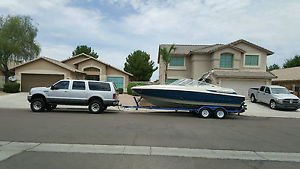 23' MAXUM BOAT/TRAILER W/CABIN/BED/COUCH/RESTROOM