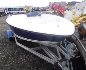 SUNSEEKER BOAT WITH SNIPE TRAILER