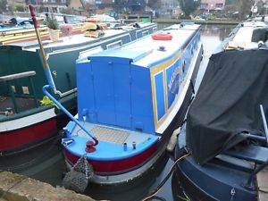 47ft Narrowboat, Ideal Liveaboard, Houseboat or Pied-a-Terre with Egham MOORING