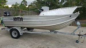 Clarke Centre Console 4.45M Boat 50hp Suzuki 4 Stroke Outboard NO RESERVE