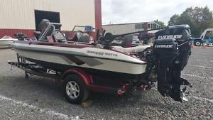 Ranger 1860 Angler Bass Fishing Boat. Evinrude ETEC 150. 9.9 Kicker. Many Extras