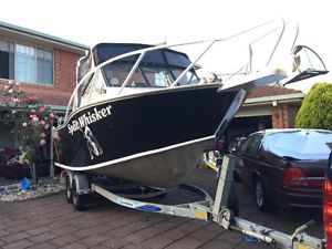 renegade 6.1m fishing boat aluminium hull 140hp Suzuki