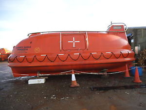 LIFEBOAT , 27ft x 9ft, very low hours diesel, Ideal for livaboard conversion.