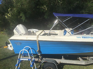 Fishing boat 4.83m, 115 hp Johnson Ocean Pro