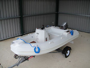 ARIMAR F36 "YACHTLINE" SPORTS RIB WITH 30HP MARINER E/S OUTBOARD & ROAD TRAILER