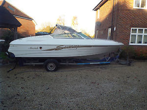 power boat Mariah shabah 5.7 ltr v8 inc trailer great winter gargain