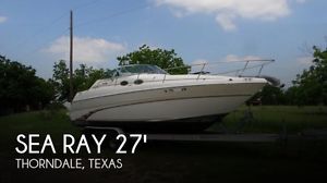 1999 Sea Ray 270 Sundancer