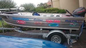 aluminum boat Blue Fin 3.4m fishing boat not quintrex