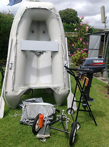 Sirocco Inflatable Boat (Tender) and Yamaha Outboard Motor