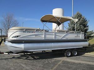 2015 SUN TRACKER REGENCY TRITOON, 200HP MERCURY, TRAILER & COVER,**NO RESERVE**