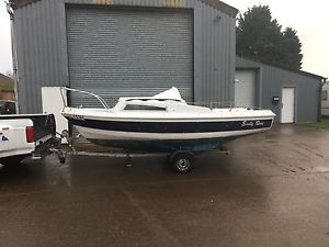 Seahawk 17 boat with trailer ***tow away a bargain***